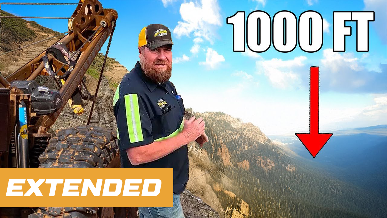 Rappelling Off a Cliff… With the Wrecker?! (OSHA Approved) | Matt's Off ...
