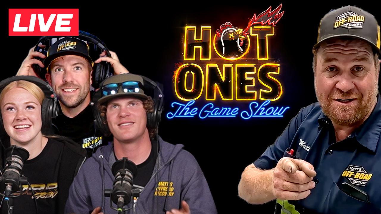 Hot Ones Challenge LIVE with The MORR Crew + Epic Giveaways!