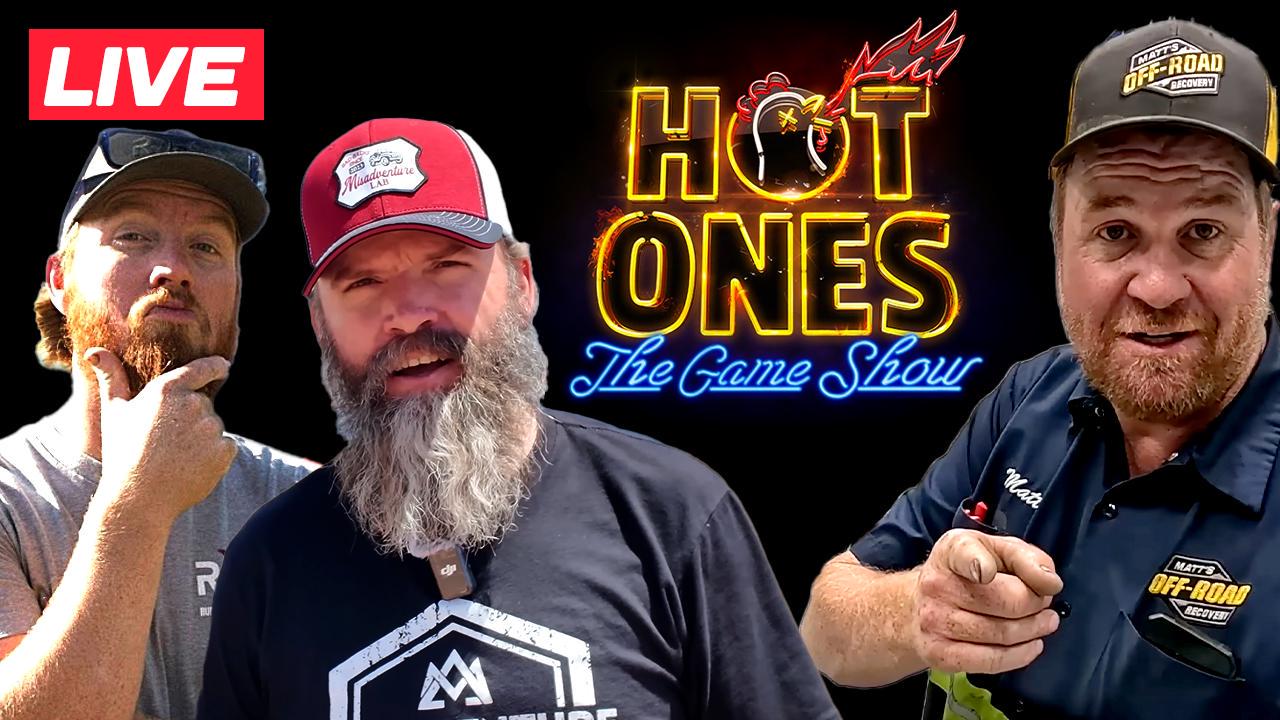 Matt Does The Hot Ones Challenge! LIVE