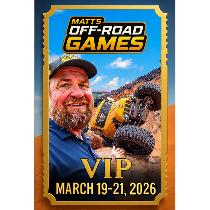 Matt's Off Road Games 2026 VIP Ticket