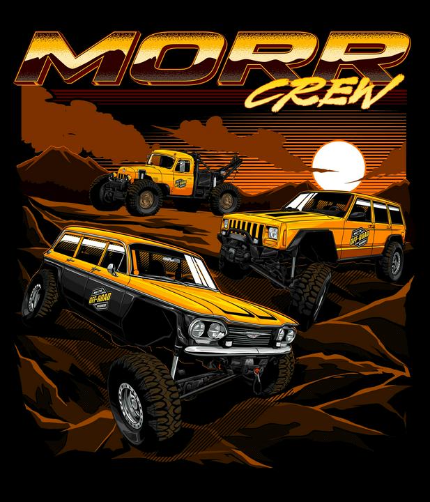MORR Crew Rigs Sticker