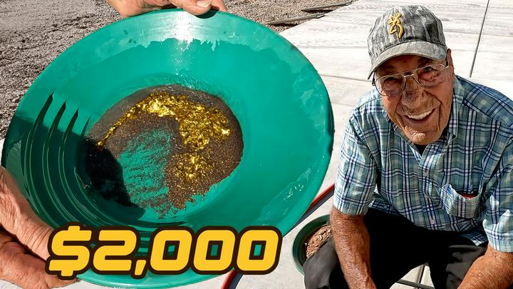 Ed's Gold Panning Secrets & $2,000 Nugget