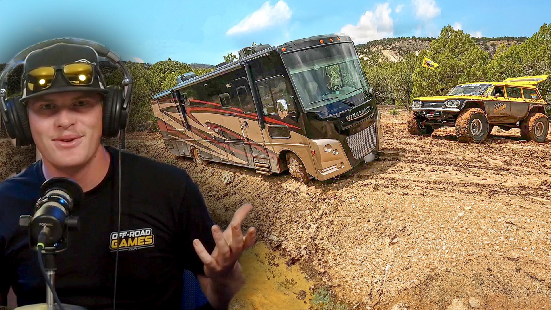 When an RV got buried in deep mud north of Kanab, Kaulin was ready to bring the Wrecker,but Matt had other plans. Instead, Kaulin tackled the recovery in the MORRvair, facing slick terrain, tough angles, and high pressure. With support from the crew and a few lessons along the way, he managed not only to recover the RV but also took on a surprise second recovery before the day was done.