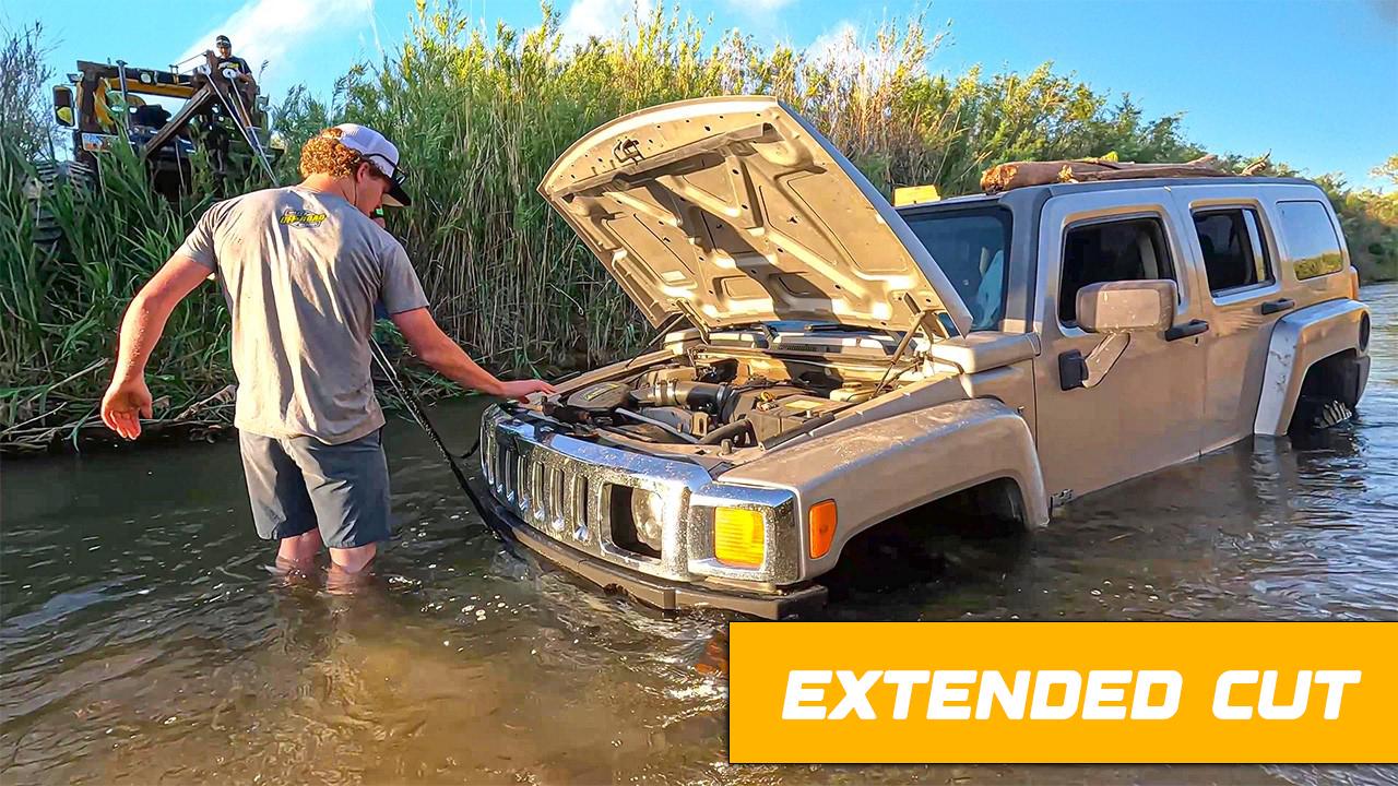 Instant Regret... Hummer Flooded In The Virgin River!