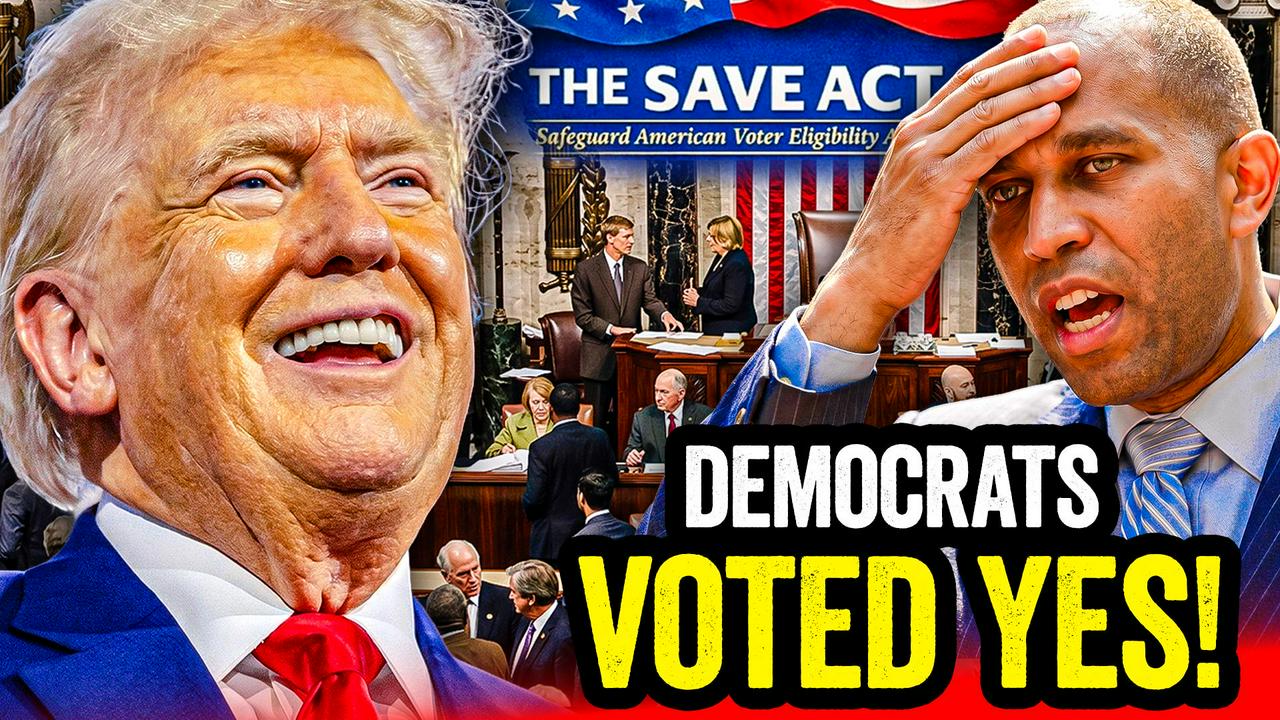 13 DEMOCRATS Just Voted FOR Trump's SAVE ACT—Why The Wall Is CRACKING!!!