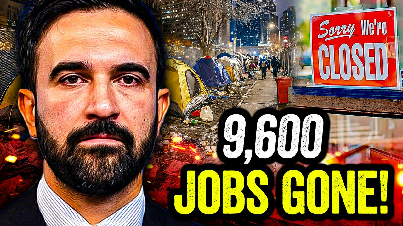 Mamdani BACKPEDALS As 9,600 Restaurant Jobs VANISH From NYC Under His Wage HIKE!!!