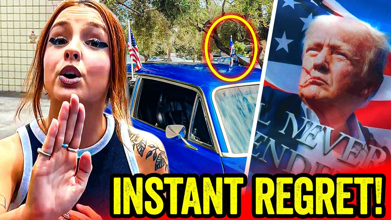 CRAZY Liberal CALLS COPS On Veteran Over His American Flag, Then THIS HAPPENED….