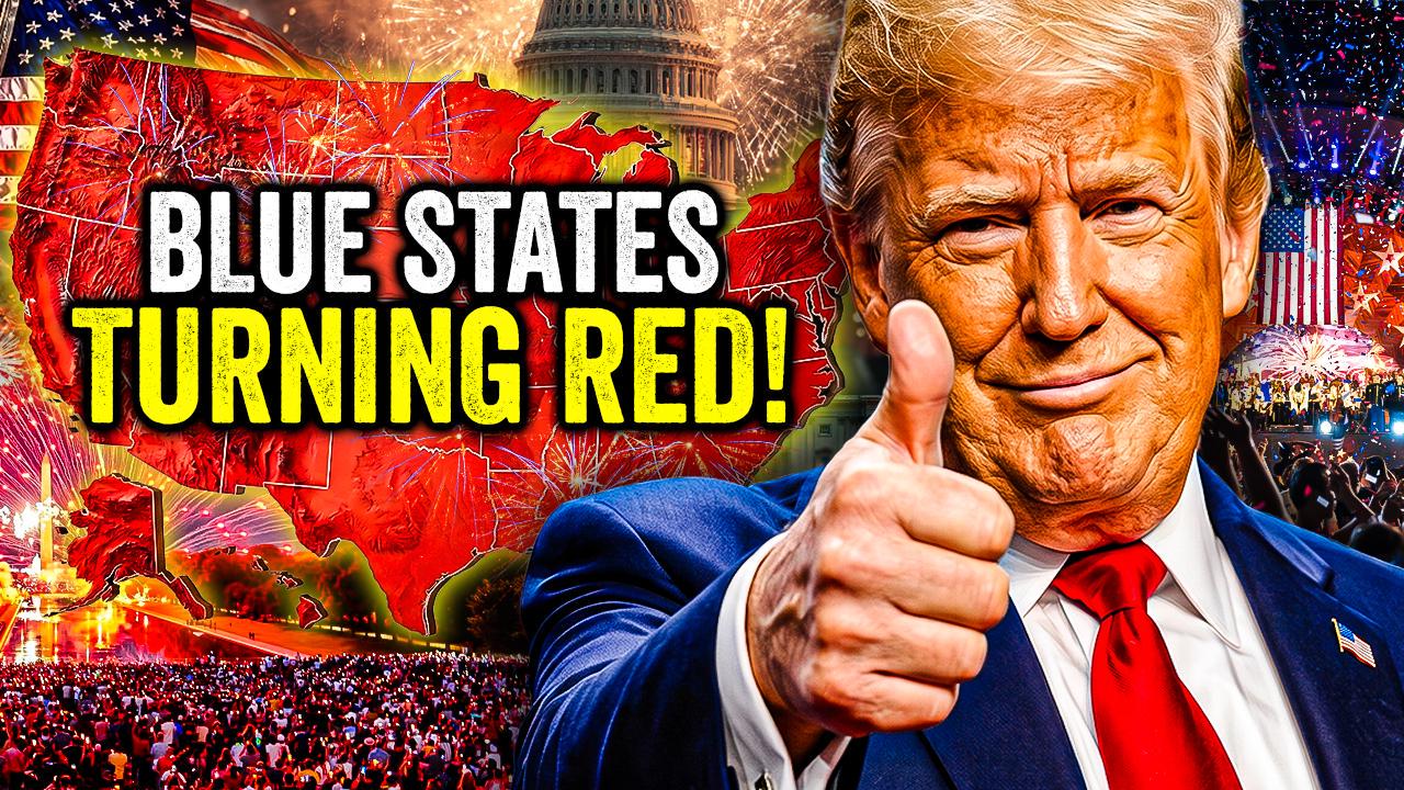 5 Blue States Are FLIPPING RED as Republicans Near a HISTORIC Majority!!!