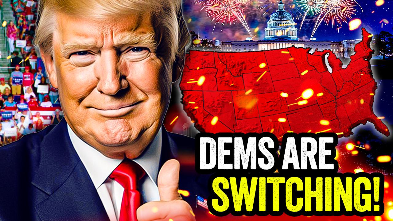 Dems Are LEAVING the PARTY as Trump’s Polls SURGE!!!
