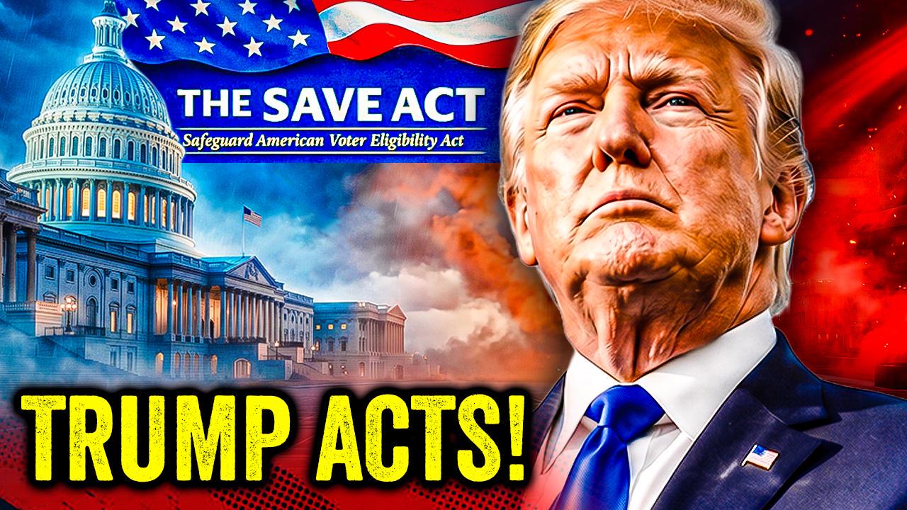 House PASSES The SAVE ACT as Trump To Declare National Security EMERGENCY!!!