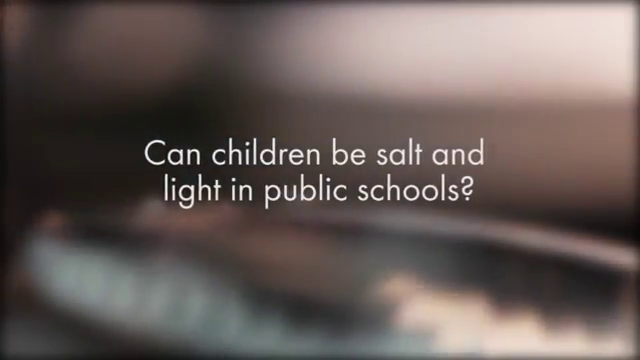 Can Christians be salt and light in public schools? 