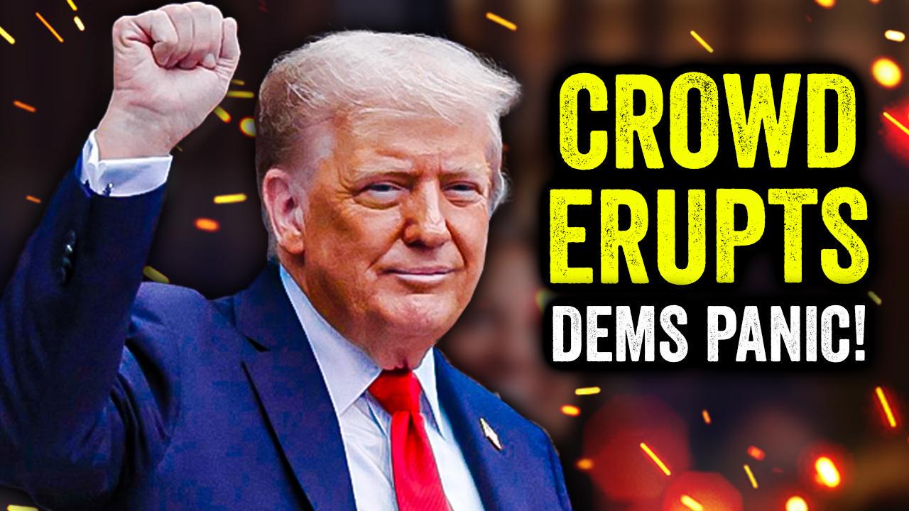 ROARS for President Trump in Deep Blue NYC TERRIFIES Dems at US Open!!!