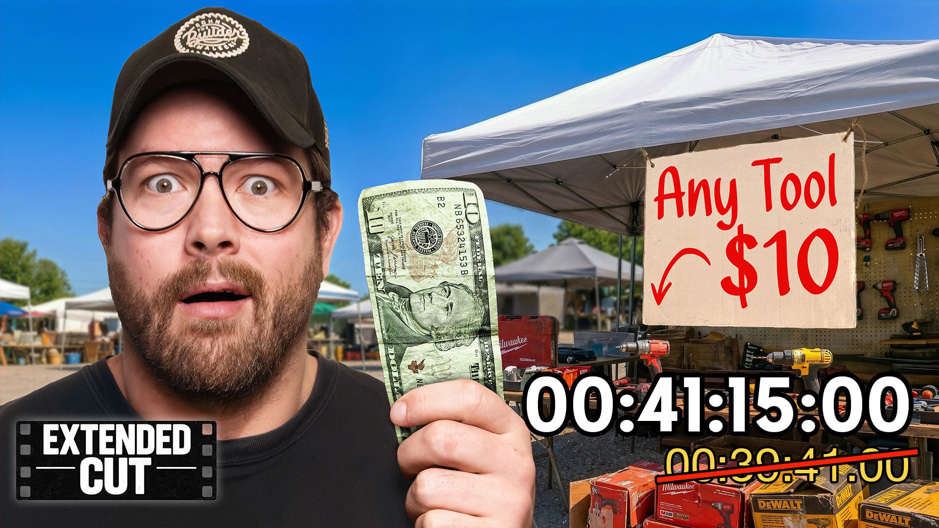 I sent Joe and Sam to the wildest flea market in America with $1,000, and this extened cut shows even more RAW unfiltered moments where the loser of every item eats a microwaved White Castle slider.