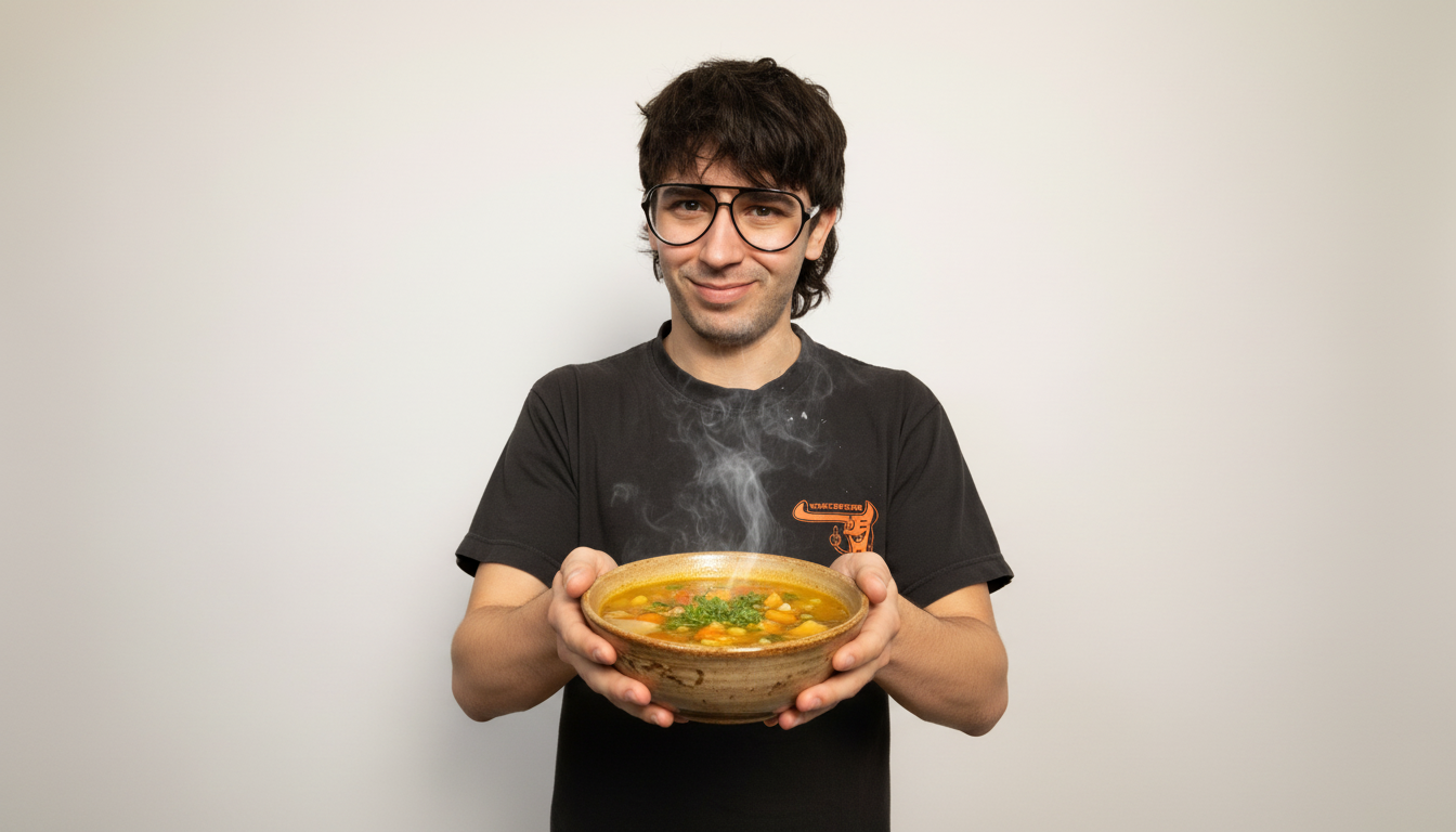Check out our review of Poola's homemade soup we tried after the podcast! 
