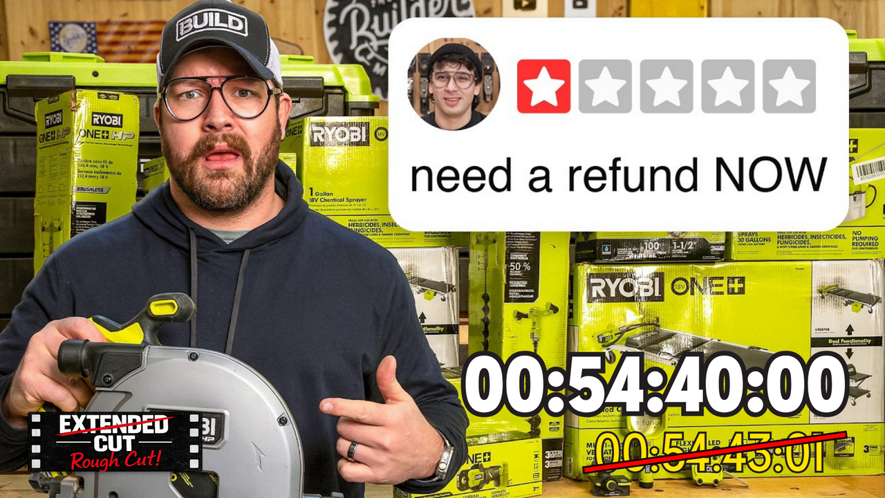 I Bought 1-Star Ryobi Tools [ROUGH CUT]
