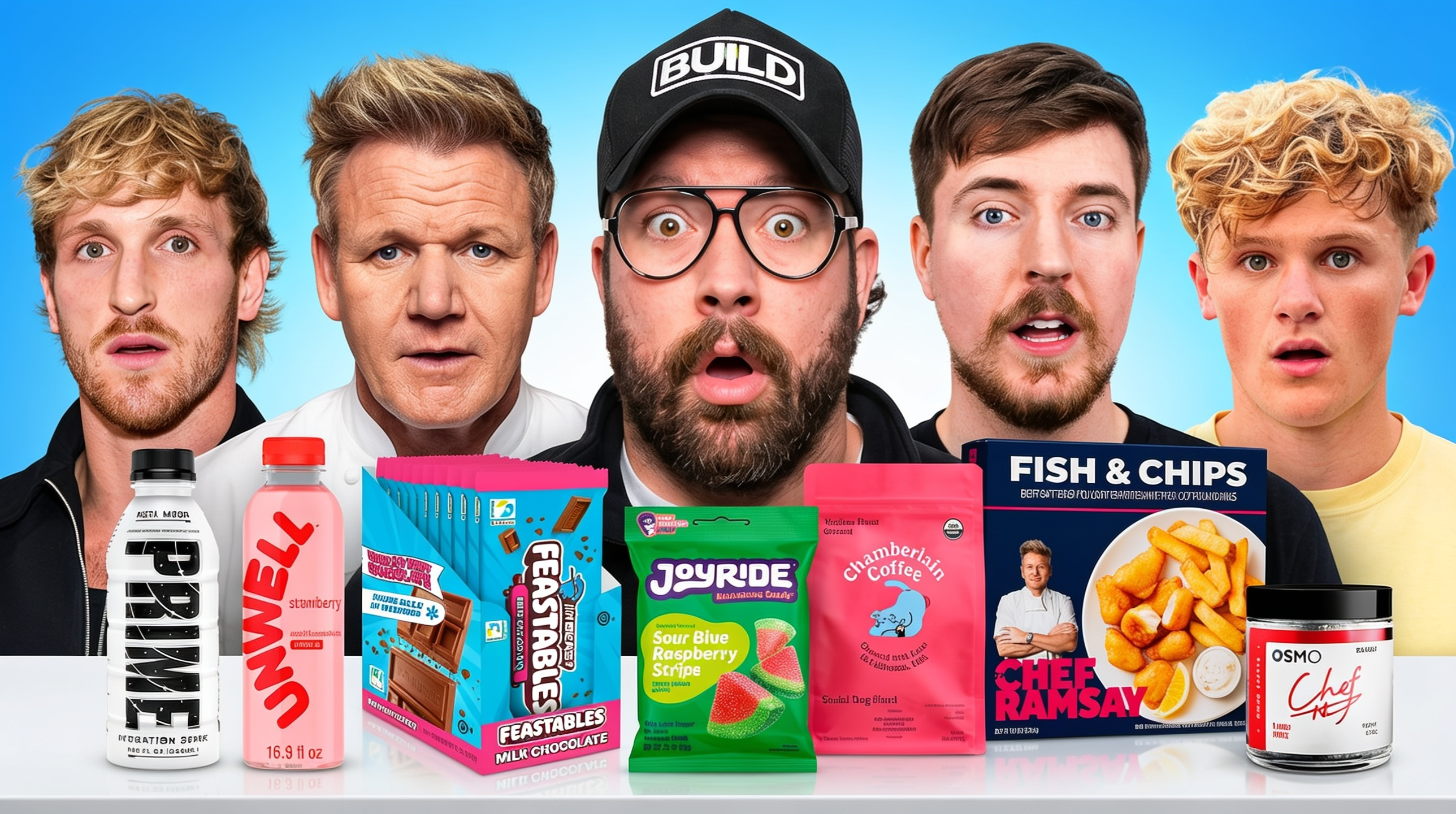 This week the guys try some of the biggest youtubers products and honestly rank them 1 to 10! Tune in and check out as the madness unfolds. 