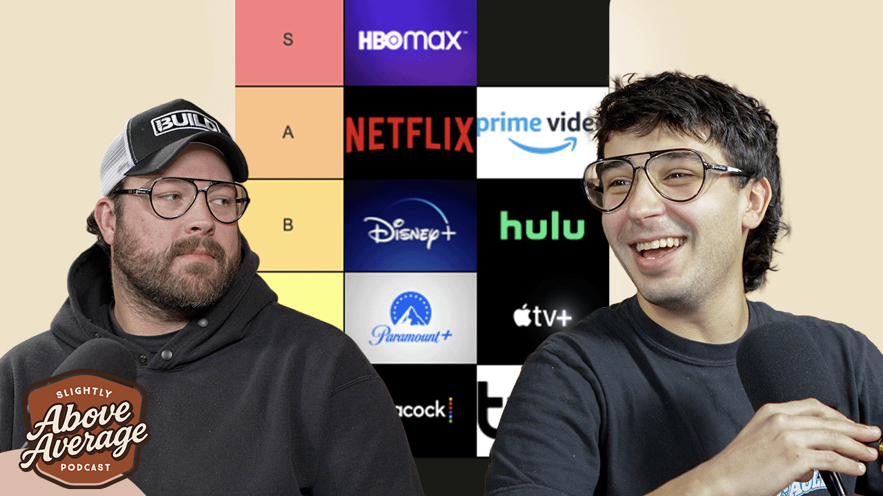 Ranking Every Streaming App - Slightly Above Average Podcast Early Release 
