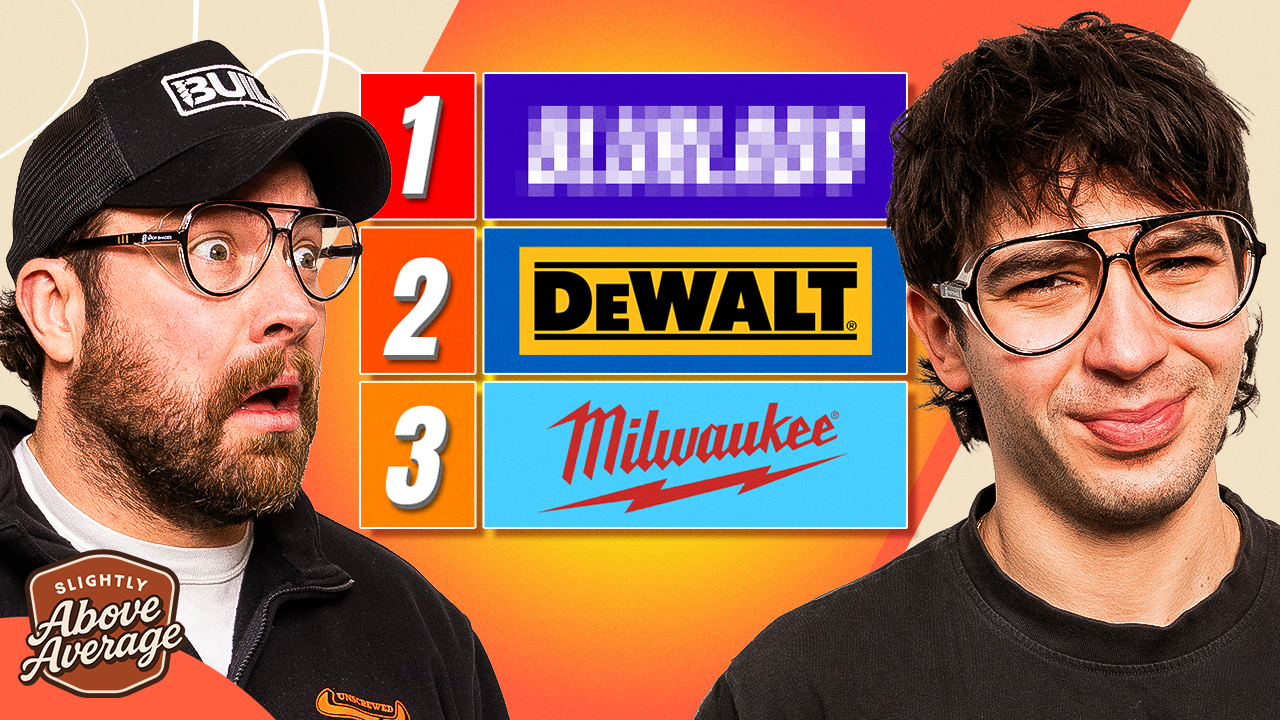 The BEST Power Tool Brands! Slightly Above Average Episode 11 Early Release