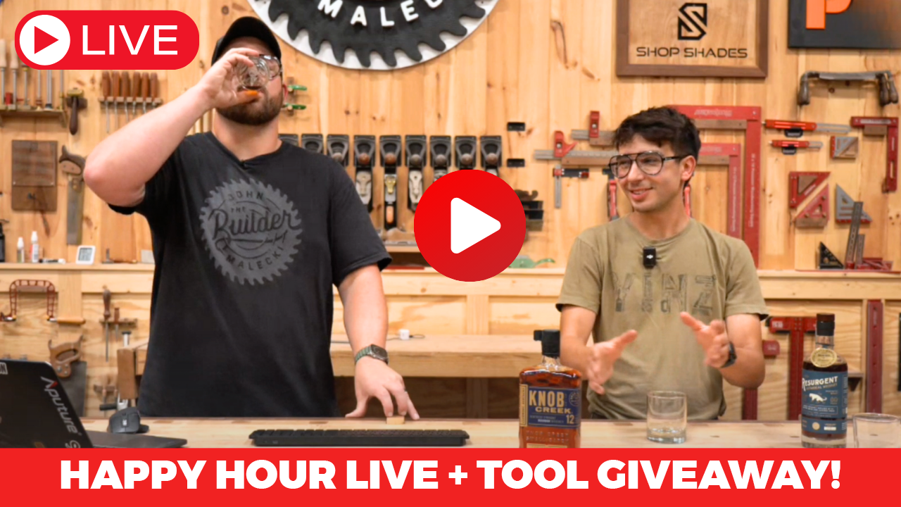 Come Join John and the team for some drinks and another tool giveaway Friday at 4pm EST. 