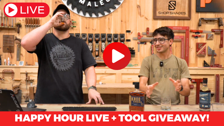Happy Hour Livestream + Tool Giveaway!