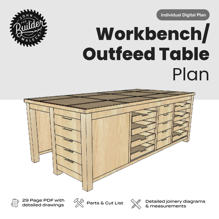 Ultimate Workbench / Outfeed Table Plan