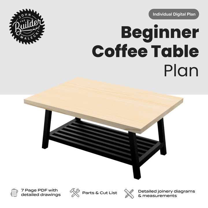 Beginner Coffee Table Plan