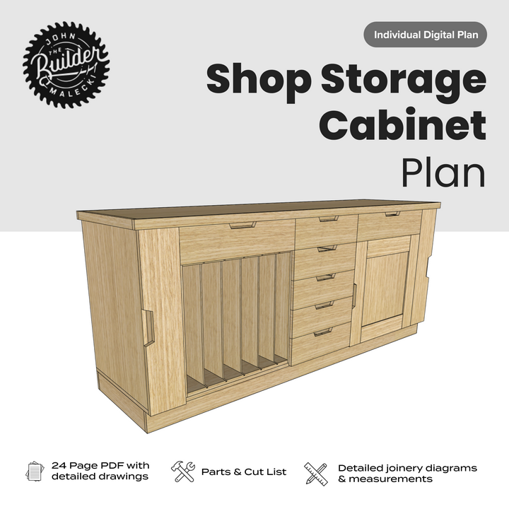 ULTIMATE Shop Storage Cabinet Plan