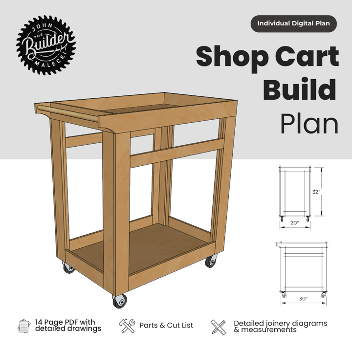 FREE DIY Shop Cart Plan