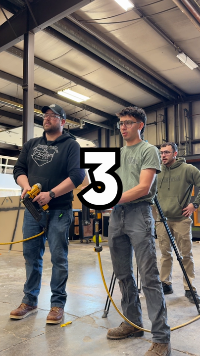 Nail Gun Ballon Pop Challenge 