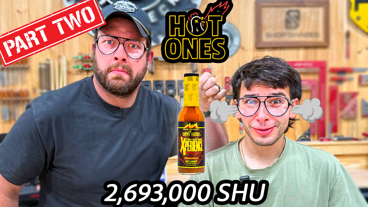 Hot Ones Hot Sauce Challenge PART 2 - Fanttik Punishment 