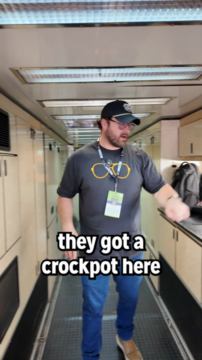 You ever wonder whats in a nascar trailer?