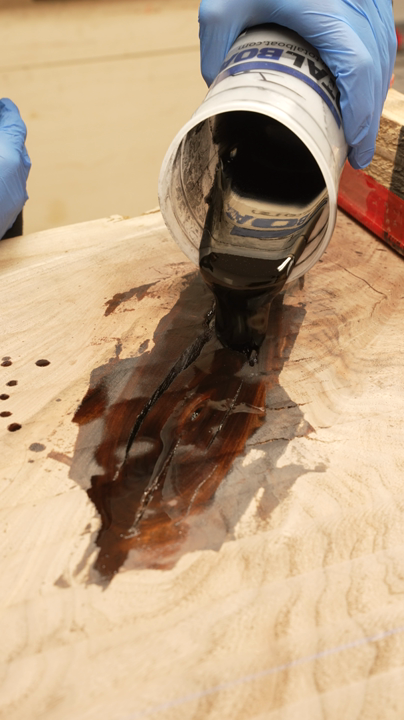 Epoxy Pour On table top