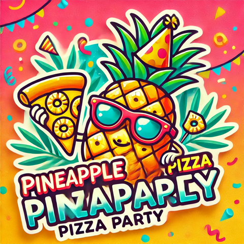 pineapplepizzaparty logo - home link